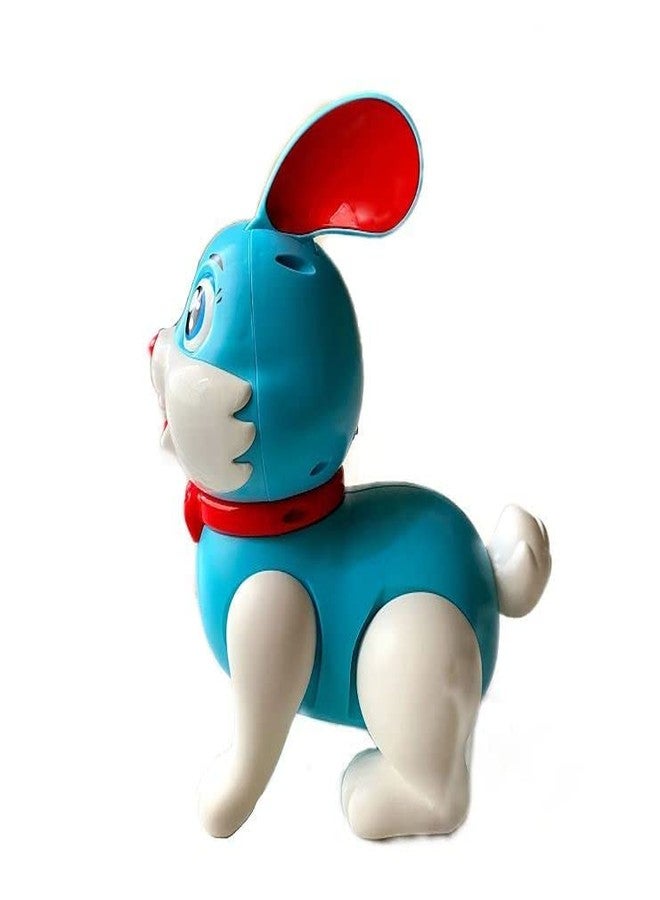 TECH LOGO ELECTRONICS Jumping and Walking Rabbit/Bunny, Makes Sweet Sounds and Blinks Colored Lights, Move Tail and Ears Like Real Rabbits, Best Birthday Gift (Rabbit) - Image 4